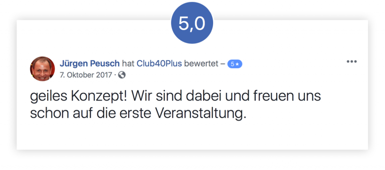 Club40Plus.Generation Disco So geht Party!Sei Teil von etwas Besonderem